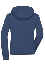 James&Nicholson Softshelljacke mit Kapuze für Damen, Black/Black XS, JN1145 – Bild 4