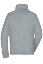 James&Nicholson Softshell Jacke mit Fleece-Innenseite für Damen, Dark Melange/Black XS, JN1147 – Bild 4