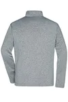 James&Nicholson Softshelljacke mit Fleece-Innenseite für Herren, Dark Melange/Black S, JN1148 – Bild 4