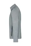 James&Nicholson Softshelljacke mit Fleece-Innenseite für Herren, Dark Melange/Black S, JN1148 – Bild 5