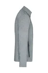 James&Nicholson Softshelljacke mit Fleece-Innenseite für Herren, Dark Melange/Black S, JN1148 – Bild 6