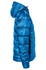 James&Nicholson Daunenjacke mit Kapuze und Steppung für Herren, Black/Silver (Solid) S, JN1152 – Bild 6