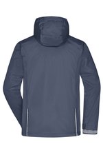 James&Nicholson 3-in-1-Jacke mit Fleece-Innenjacke für Herren, Black/Black S, JN1154 – Bild 4