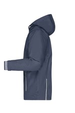 James&Nicholson 3-in-1-Jacke mit Fleece-Innenjacke für Herren, Black/Black S, JN1154 – Bild 5