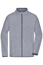 James&Nicholson 3-in-1-Jacke mit Fleece-Innenjacke für Herren, Black/Black S, JN1154 – Bild 7
