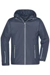 James&Nicholson 3-in-1-Jacke mit Fleece-Innenjacke für Herren, Royal/Black XXL, JN1154 – Bild 8