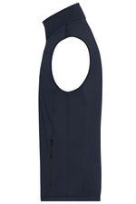 James&Nicholson Softshell-Weste aus Recyclingmaterial für Herren, Black S, JN1170 – Bild 4