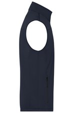 James&Nicholson Softshell-Weste aus Recyclingmaterial für Herren, Black S, JN1170 – Bild 5