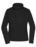 James&Nicholson Softshell-Jacke aus Recyclingmaterial für Damen, Black XS, JN1171 – Bild 2