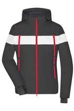 James&Nicholson Wintersportjacke mit DuPont™ Sorona® für Damen, Black/White XS, JN1173 – Bild 2