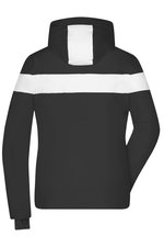 James&Nicholson Wintersportjacke mit DuPont™ Sorona® für Damen, Black/White XS, JN1173 – Bild 3