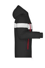 James&Nicholson Wintersportjacke mit DuPont™ Sorona® für Damen, Black/White XS, JN1173 – Bild 5