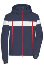James&Nicholson Wintersportjacke mit DuPont™ Wattierung für Herren, Black/White S, JN1174 – Bild 1