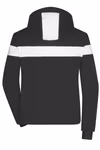 James&Nicholson Winter Sports Jacket with DuPont™ Padding for Men, Black/White S, JN1174 – image 3