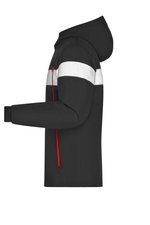 James&Nicholson Wintersportjacke mit DuPont™ Wattierung für Herren, Black/White S, JN1174 – Bild 4