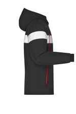 James&Nicholson Wintersportjacke mit DuPont™ Wattierung für Herren, Black/White S, JN1174 – Bild 5