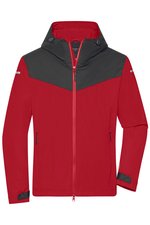 James&Nicholson Allwetterjacke aus recyceltem Polyester für Herren, Black S, JN1180 – Bild 3