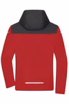 James&Nicholson Allwetterjacke aus recyceltem Polyester für Herren, Black S, JN1180 – Bild 4