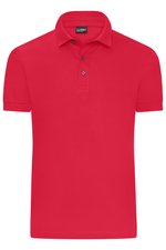 James&Nicholson Poloshirt aus mercerisierter Baumwolle für Herren, Black S, JN1300 – Bild 3