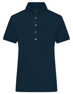 James&Nicholson Mercerisierte Baumwoll-Polo mit Kragen für Damen, Black XS, JN1301 – Blu navy