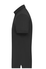 James&Nicholson Mercerisierte Herren Polo Slim Fit, Black M, JN1302 – Bild 5