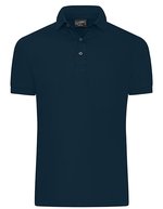 James&Nicholson Mercerisierte Herren Polo Slim Fit, Black M, JN1302 – Navy