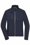 James&Nicholson Softshell Jacket with Quilted Details for Women, Black XS, JN1315 – image 2