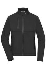 James&Nicholson Softshell-Jacke mit Steppdetails für Damen, Black XS, JN1315 – Bild 3