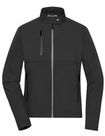 James&Nicholson Softshell-Jacke mit Steppdetails für Damen, Black XS, JN1315 – Bild 2