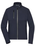James&Nicholson Softshell-Jacke mit Steppdetails für Damen, Black XS, JN1315 – Blu navy
