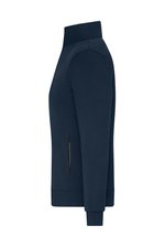 James&Nicholson Sporty Jacke mit Reißverschluss für Damen, Black XS, JN1317 – Bild 4