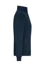 James&Nicholson Sporty Jacke mit Reißverschluss für Damen, Black XS, JN1317 – Bild 5