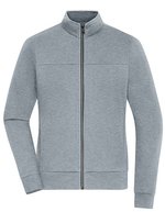 James&Nicholson Sporty Jacke mit Reißverschluss für Damen, Black XS, JN1317 – Clair Melange
