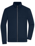 James&Nicholson Sportjacke mit durchgehendem Reißverschluss, Black S, JN1318 – Marine