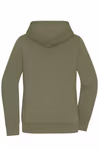 James&Nicholson Doubleface Jacket with Sherpa Lining for Women, Graphite/Nature M, JN1319 – image 3