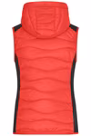 James&Nicholson Gilet Ibrido con Imbottitura da Donna, Black/Black S, JN1327 – immagine 4