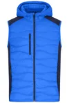 James&Nicholson Hybridweste mit Sorona® Wattierung für Herren, Blue/Navy 3XL, JN1328 – Bild 2