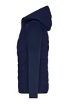 James&Nicholson Hybridjacke mit Sorona Wattierung für Damen, Navy/Navy S, JN1329 – Bild 4