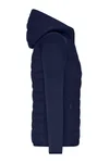 James&Nicholson Hybridjacke mit Sorona Wattierung für Damen, Navy/Navy S, JN1329 – Bild 5