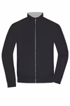 James&Nicholson Blouson Reversibile in Poliammide, Black/Silver (Solid) S, JN1336 – immagine 2