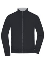 James&Nicholson Wendbarer Blouson aus Polyamid, Black/Silver (Solid) S, JN1336 – Bild 1