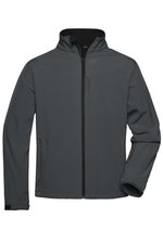 James&Nicholson Softshell-Jacke mit Microfleece-Futter für Herren, Aqua S, JN135 – Bild 3