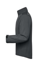James&Nicholson Softshell-Jacke mit Microfleece-Futter für Herren, Aqua S, JN135 – Bild 6