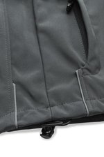 James&Nicholson Softshell-Jacke mit Microfleece-Futter für Herren, Aqua S, JN135 – Bild 9