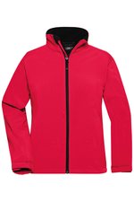James&Nicholson Softshell-Jacke mit TPU-Membran für Damen, Aqua S, JN137 – Bild 3