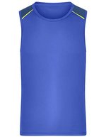 Men´s Running Tank – Peacock Blue