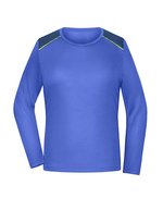 Ladies´ Running Shirt Longsleeve – Peacock Blue