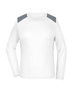 Ladies´ Running Shirt Longsleeve – White