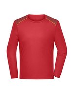 Men´s Running Shirt Longsleeve – Spicy Orange