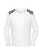 Men´s Running Shirt Longsleeve – White